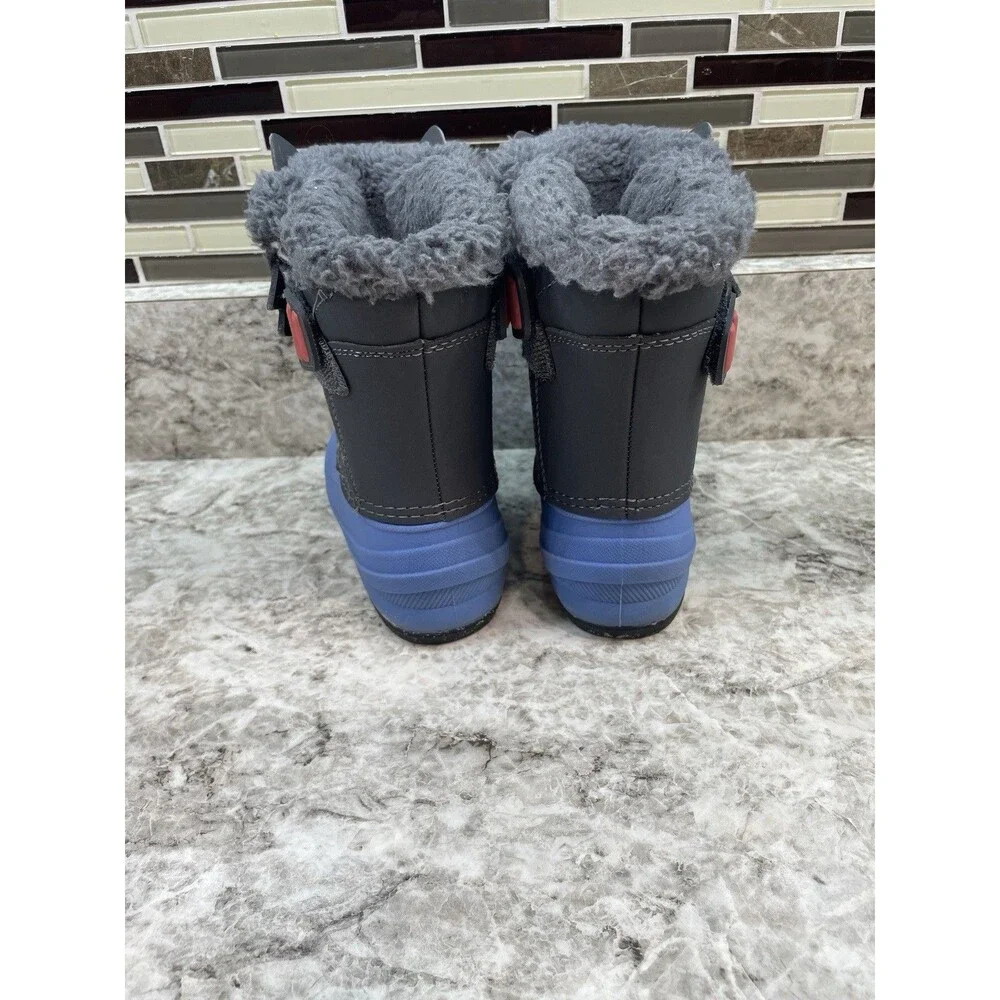 Toddler Cat&Jack Dog Snow Boots Size 7 (used only once)
